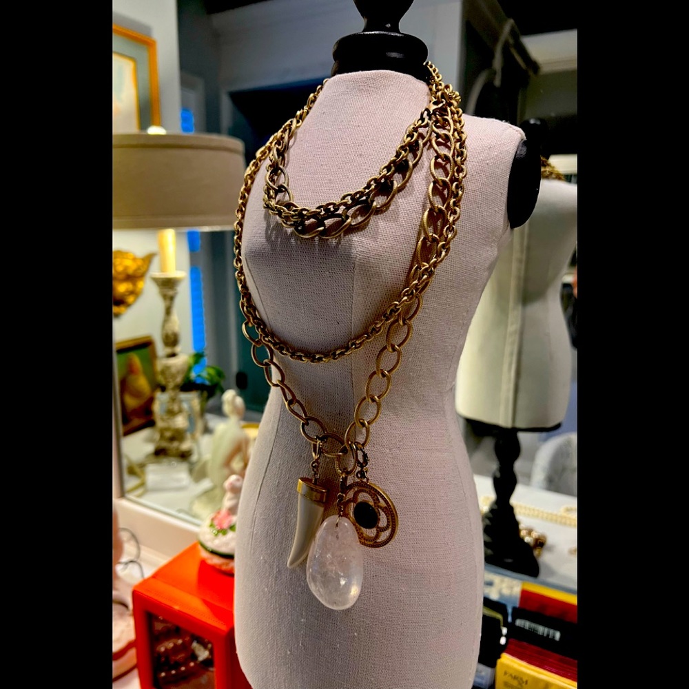 Vintage Stella & Dot Chain Necklace